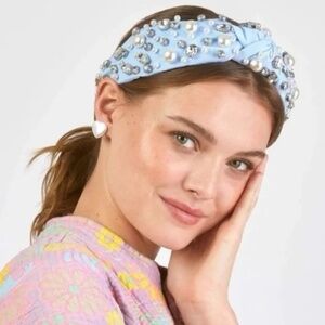 Stoney Clover Lane x Lele Sadoughi Periwinkle Headband